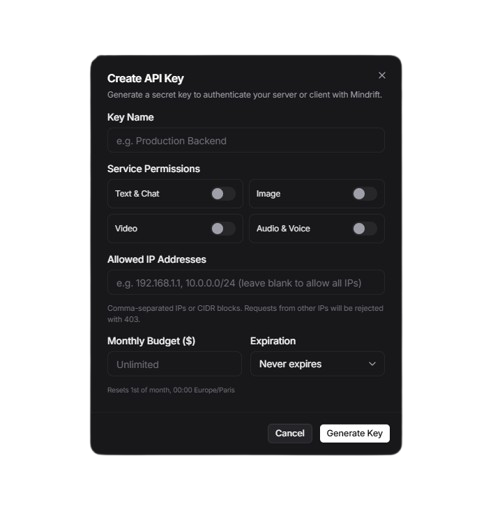 create-key-modal